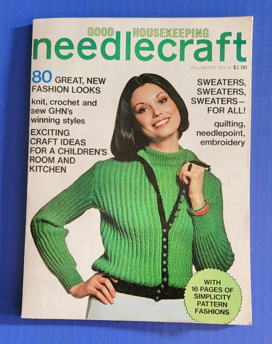 Vintage Needlecraft Magazine 1974-75