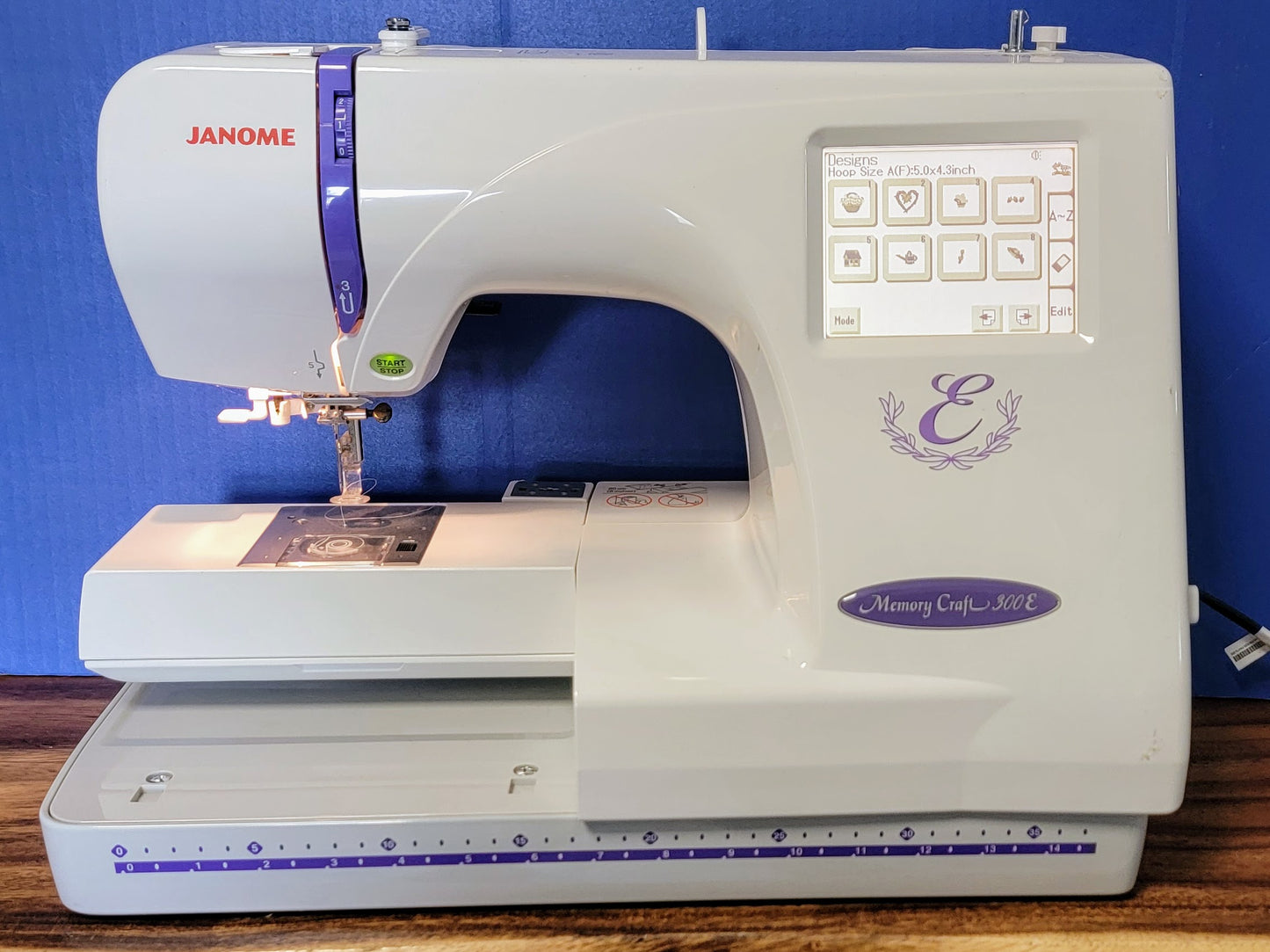 Janome Memory Craft 300E Embroidery Machine