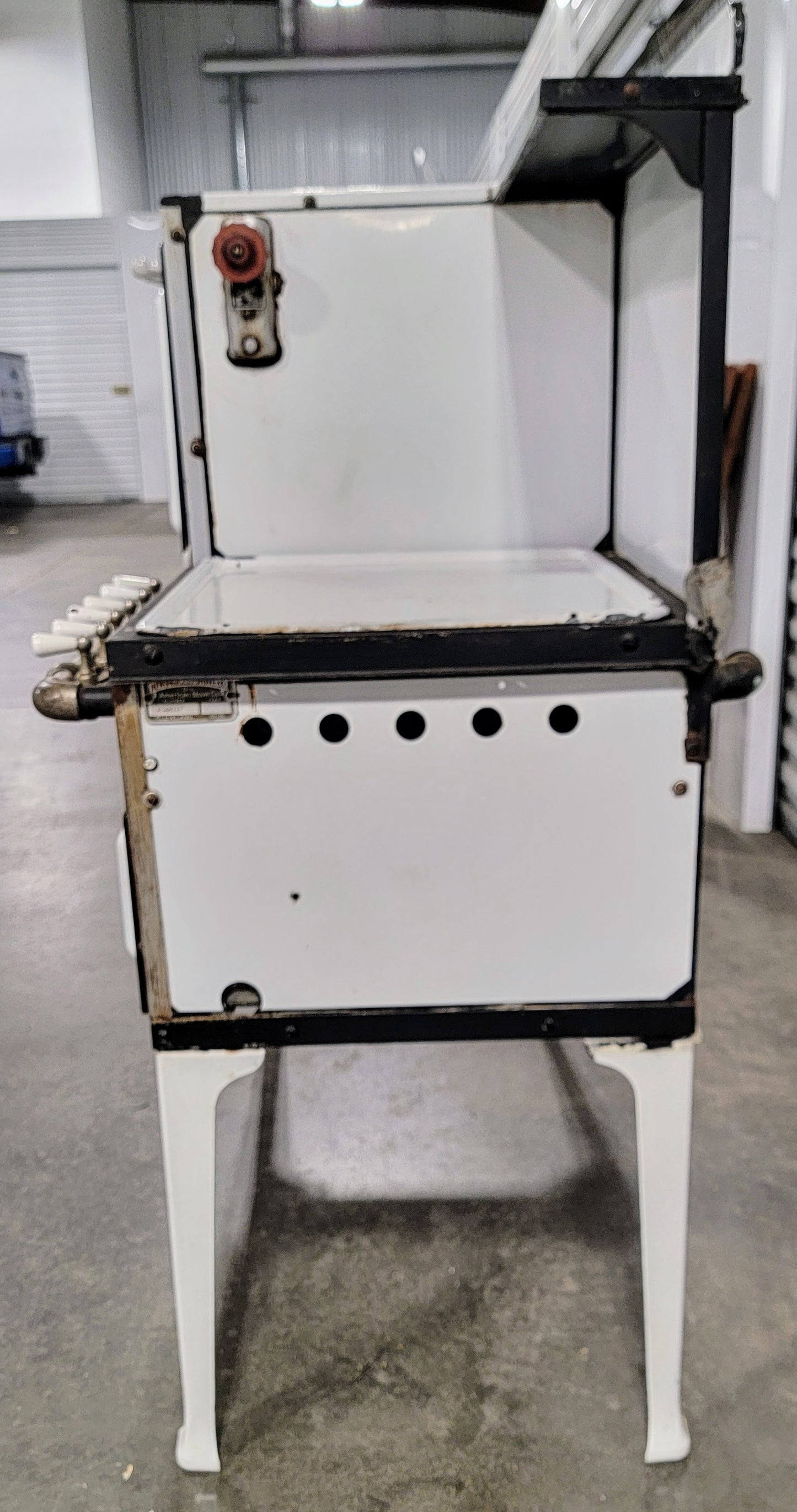 Antique 1920s New Process White Gas Stove