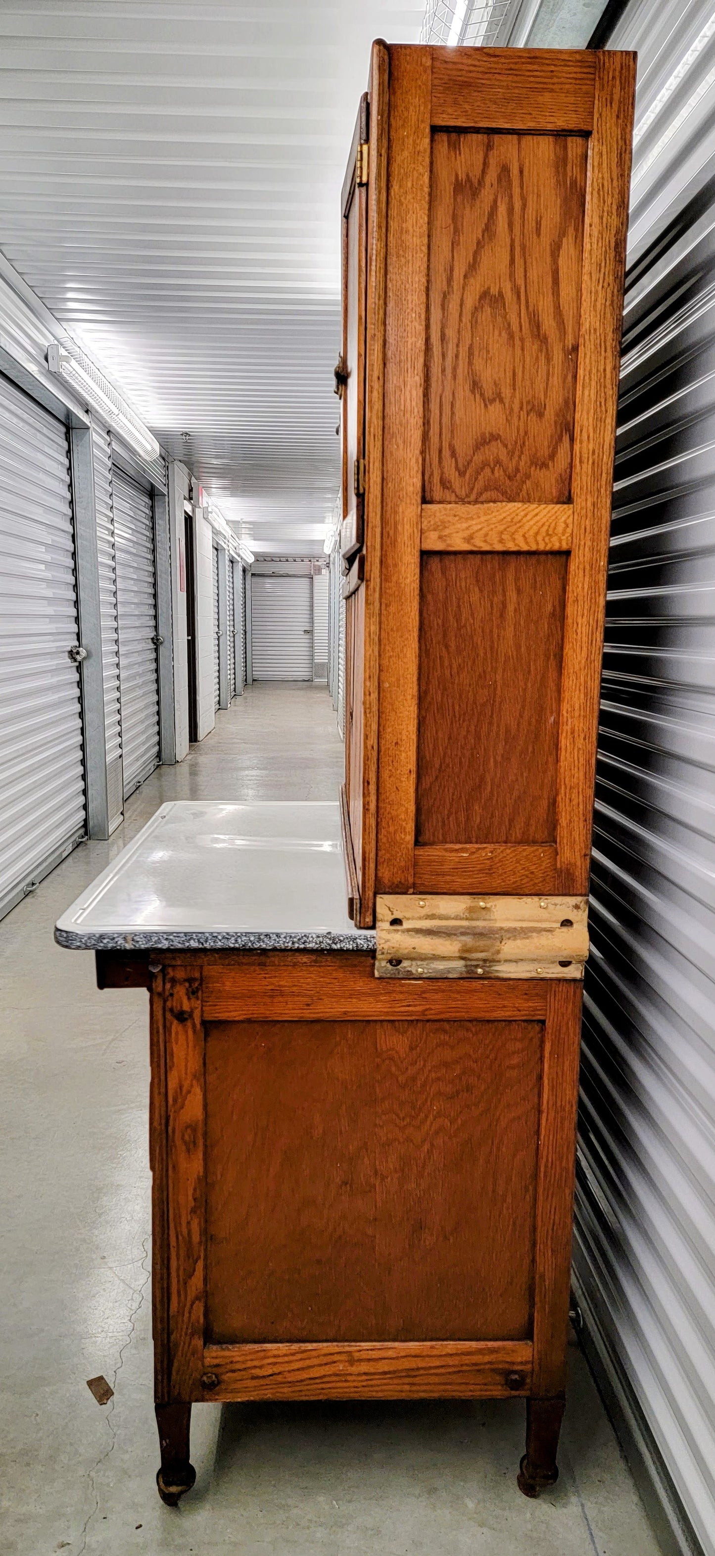 ORIGINAL ANTIQUE c. 1906 Hoosier Cabinet