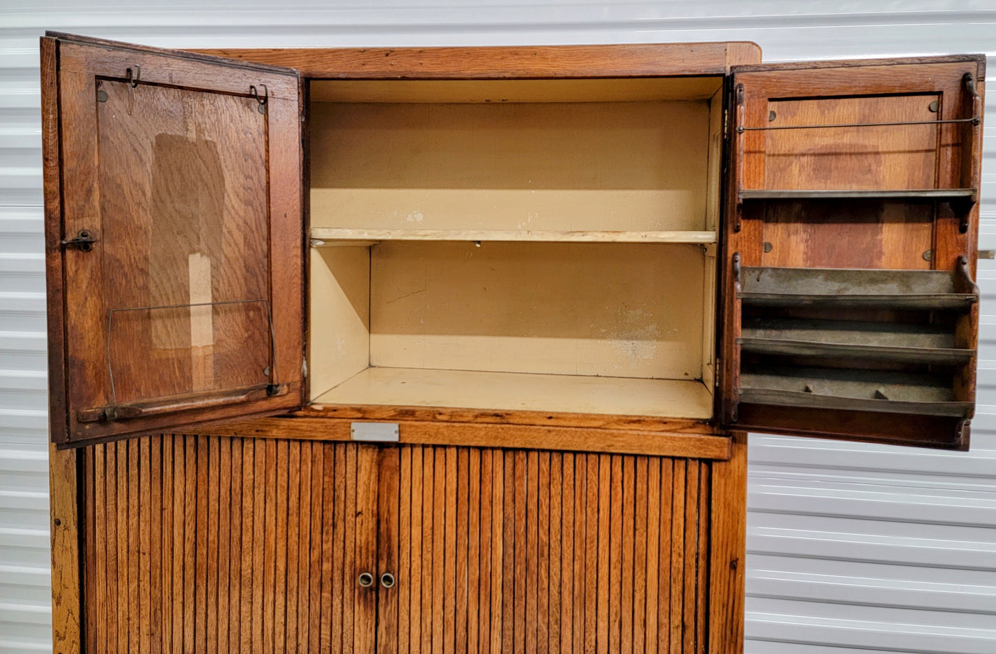 ORIGINAL ANTIQUE c. 1906 Hoosier Cabinet