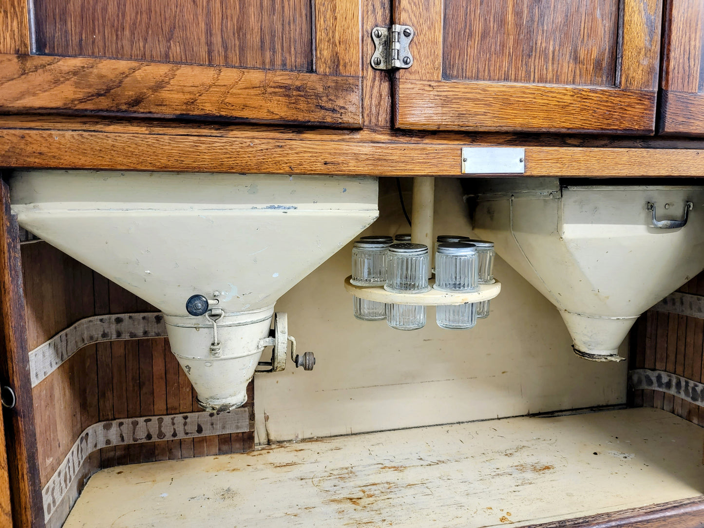 ORIGINAL ANTIQUE c. 1906 Hoosier Cabinet